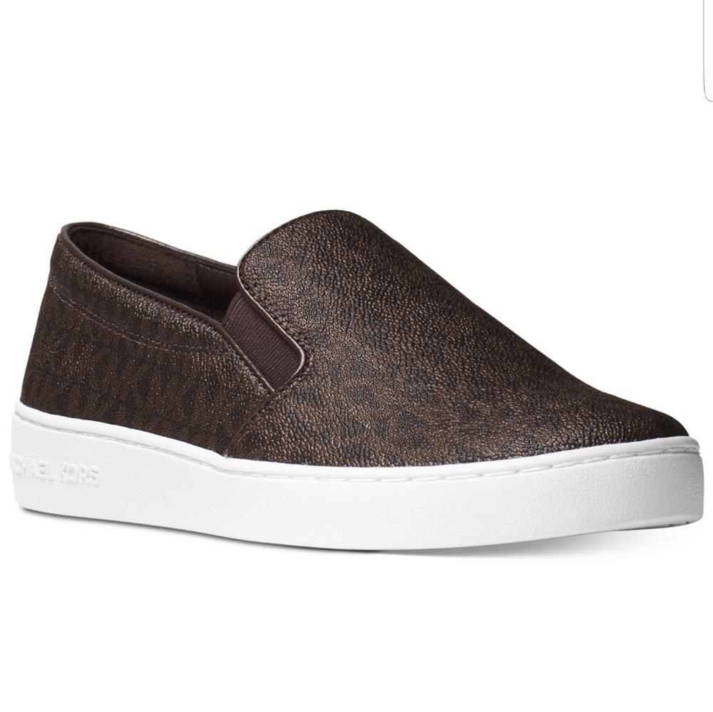 Michael Kors Keaton Slip-On Logo Sneakers